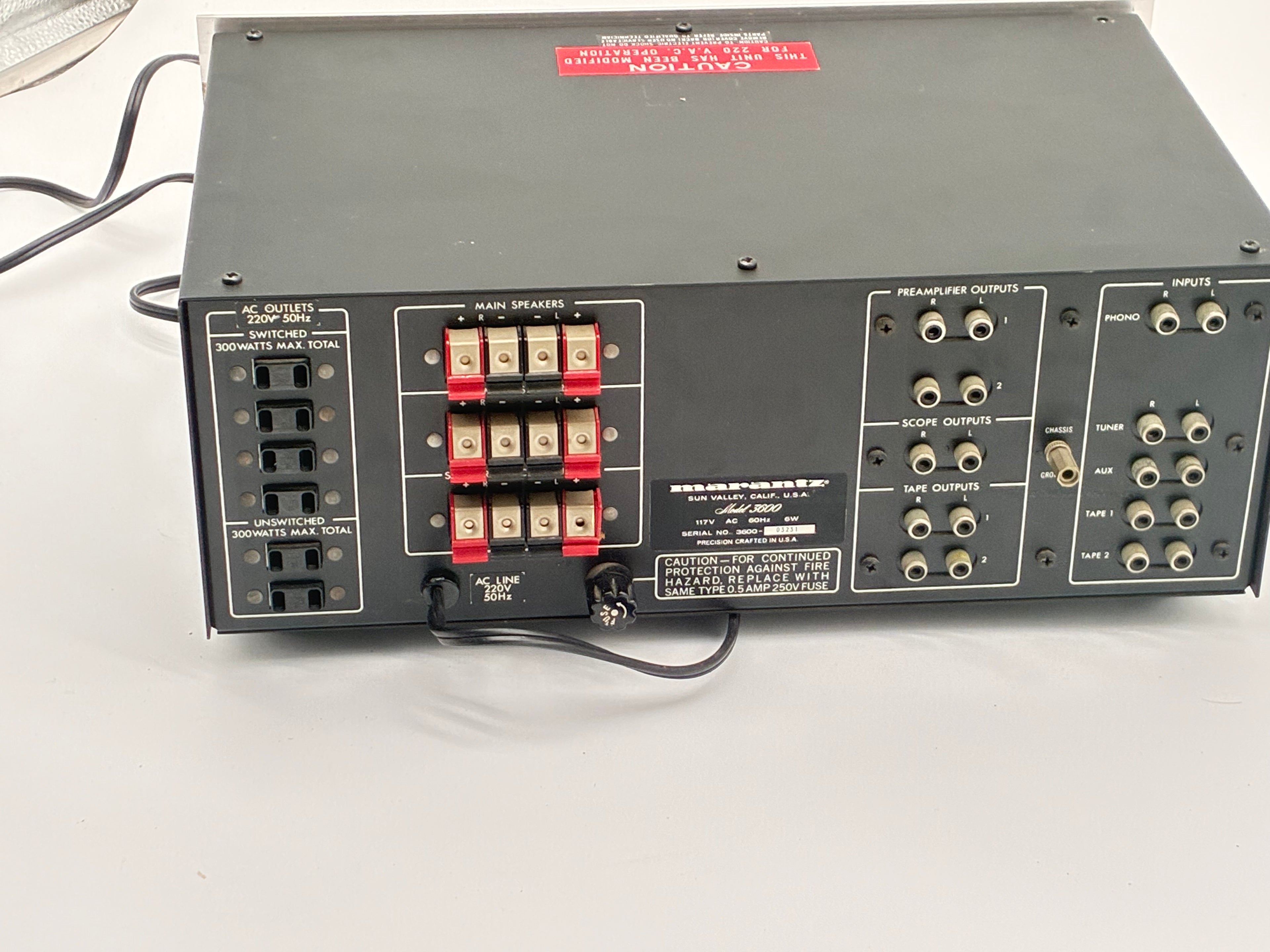 Marantz - Model 3600