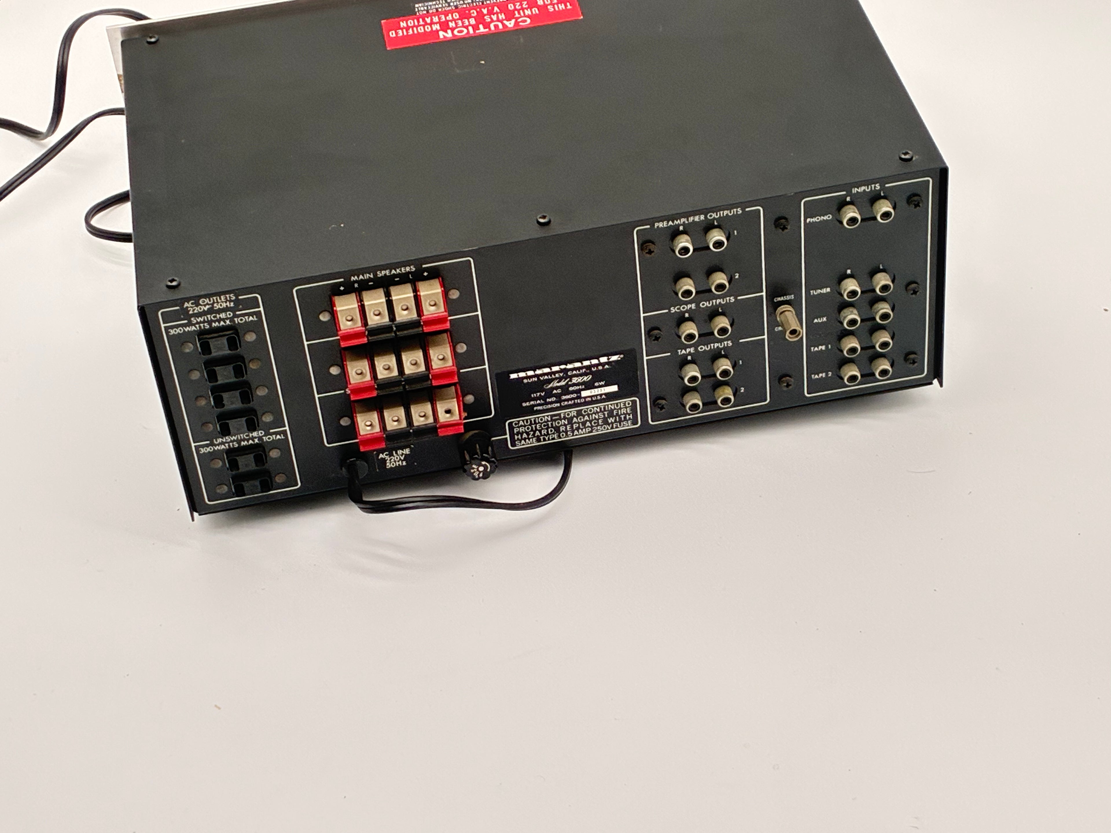 Marantz - Model 3600